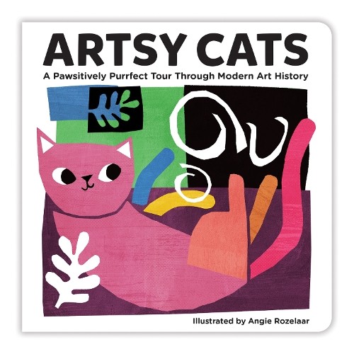 Artsy cats board book a - board,
