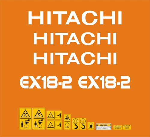 Hitachi ex18 mini digger - hitachi,