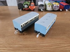 Skarloey's Blue Passenger Coaches Trackmaster Tomy, Thomas & Friends Tank Engine