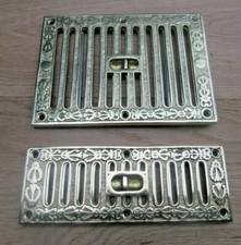 ORNATE VINTAGE STYLE Ventilation Grille Wall Air Vent open shut cover 