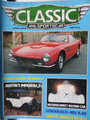 Austin 7 ginetta - c&sc,