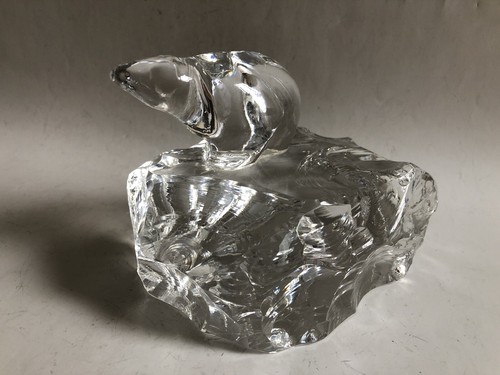 Very heavy solid glass - glass, polar