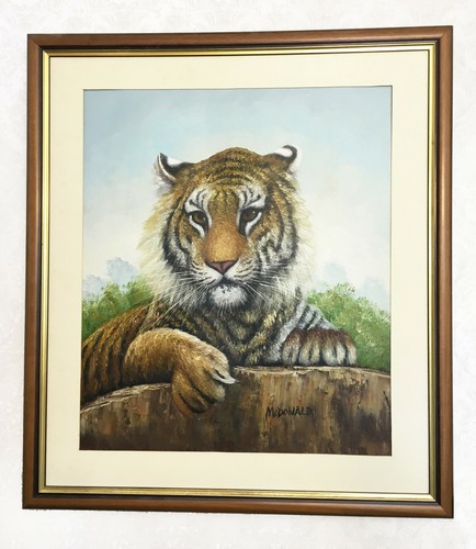 Original tiger oil painting - oil,