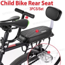 Child Bike Seat Rear Back Safety For Kids Bicycle Saddle Seats Rack Rest Cushion
