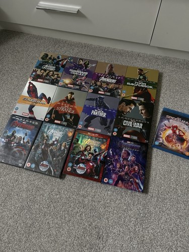 Marvel blu ray bundle set - marvel,