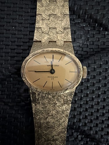 Vintage waltham swiss gold - swiss,