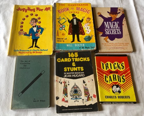 Vintage books magic - books, of