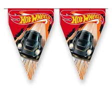 Hot Wheels Birthday Party Flag