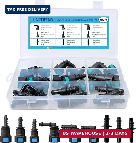 30pcs fuel line quick - fuel,