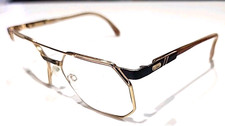 Cazal Large Gold Metal Black