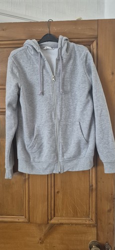 Grey zip hoodie brand new - new, size