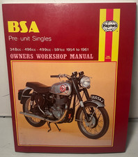 BSA Pre Unit Singles  Haynes