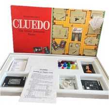 Vintage 1970's Cluedo Board