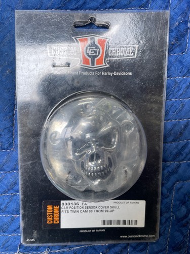 Custom chrome skull sensor - custom,