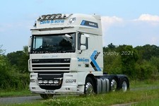 Truck Photo 12x8 - DAF XF105 460 - Davis & Sons Gloucester Ltd - FJ61 FSC