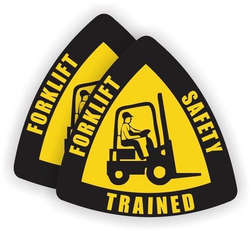Forklift safety trained hard - trained,