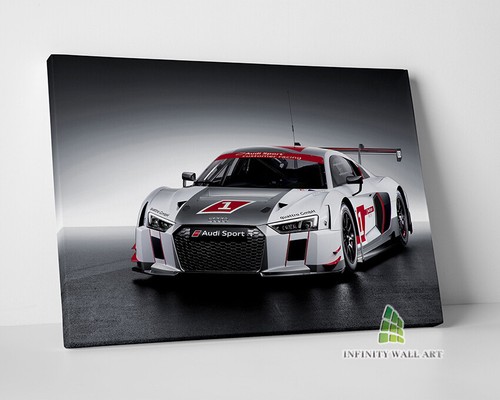 Sports audi racing car canvas - audi,