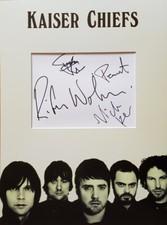 THE KAISER CHIEFS Multi Signed