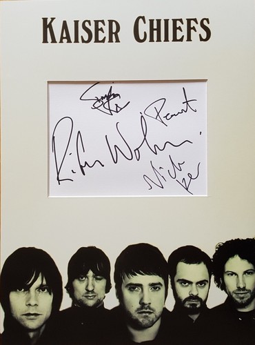The kaiser chiefs - multi, signed