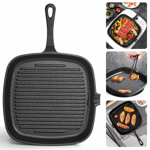 Cast iron griddle - iron, pan