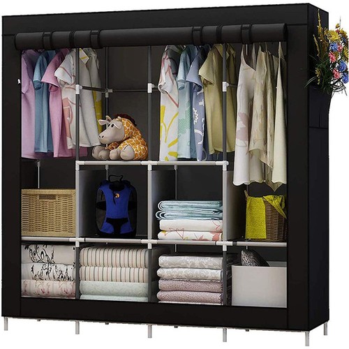 Fabric canvas wardrobe - fabric,