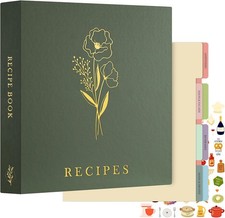 Lanpn Recipe Binder 8.5x11 3