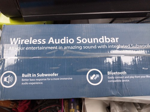 Wireless audio soundbar - wireless,