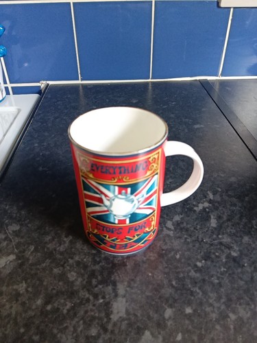 Red union jack themed - union,