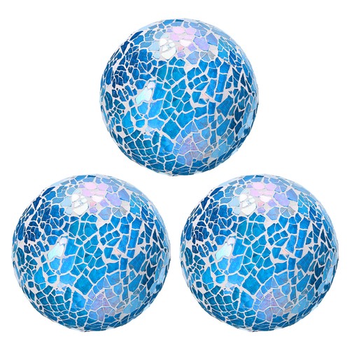 3pcs decorative glass balls - 3pcs,