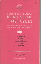 LONDON TRANSPORT BUS TIMETABLE