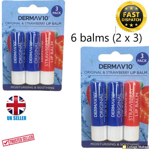 Lip care balm derma v10 - lip,