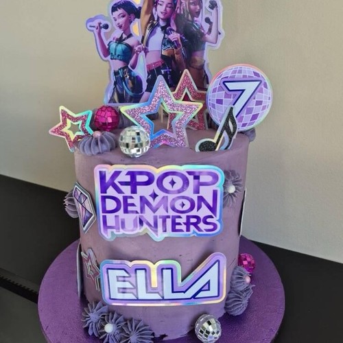 Kpop demon hunters - kpop, cake