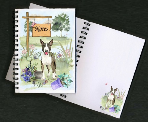 Bull terrier dog - bull, (coloured)