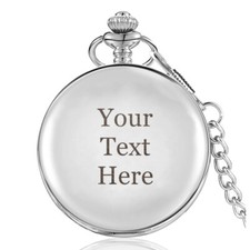 Personalised Mens Pocket Watch