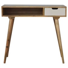 Writing Desk with White Hand