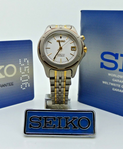 Seiko kinetic ladies titanium - seiko,