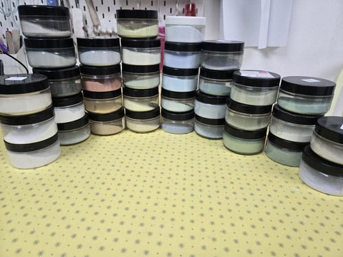 Bullseye powder frit used pots - bullseye,