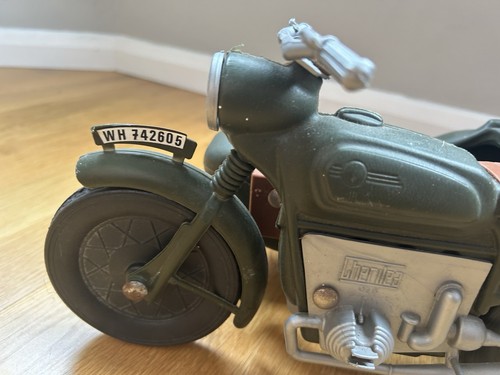 Vintage action man motorcycle - action,