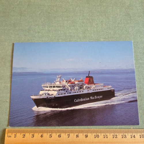 Vintage postcard ferry v - ferry, m.v
