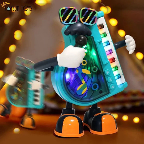 Electric dancing piano with - dancing,