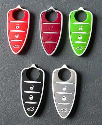 Black button remote key - 3,