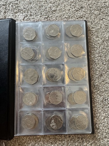 Coin album with rare - album,