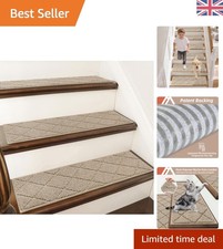 Beige Non-Slip Stair Treads