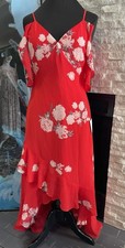 LULUS  Red Garden Floral Maxi