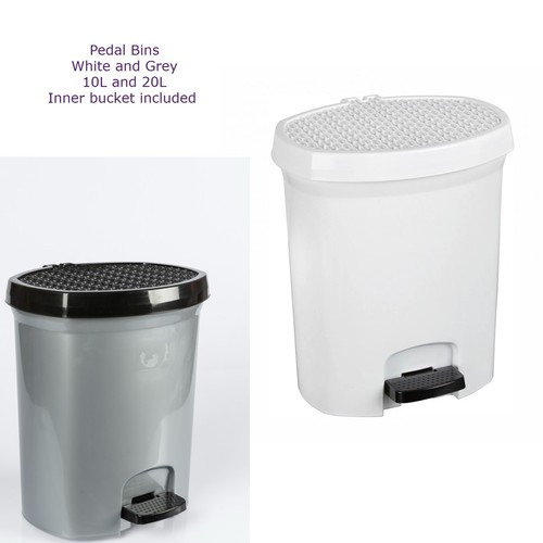 10l 20l pedal bin - 10l,