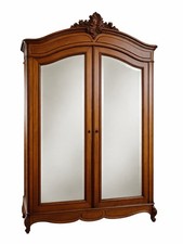 French Mirrored Armoire ~