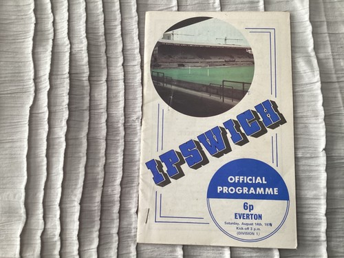 1971 ipswich town everton - town, v