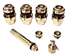 Flush Fit Bolt-In Tyre Valves