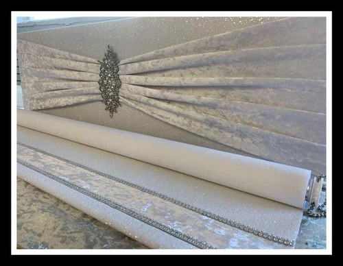 Crushed velvet with glitter - velvet,