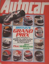 Autocar magazine 12 July 1980